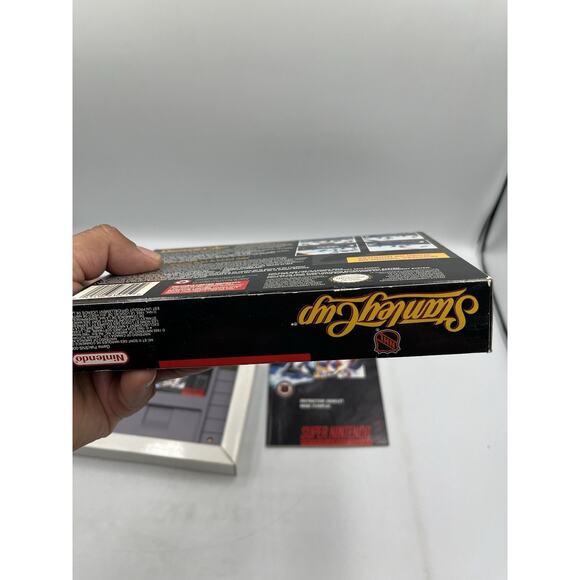NHL Stanley Cup (SNES, 1993) Complete With Manual Tested Excellent Condition - Picture 15 of 15